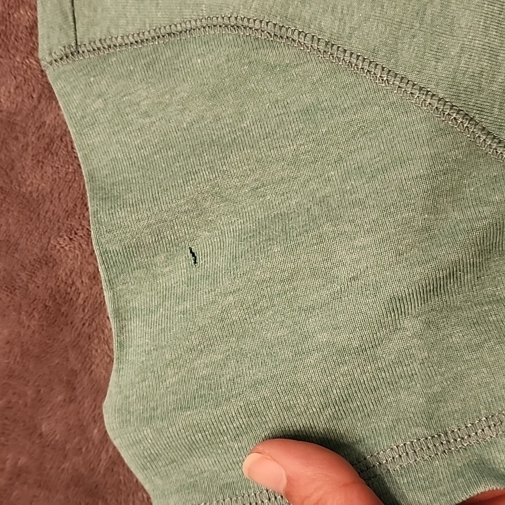NWT. Christopher & Banks. Short sleeve green/teal top. XL - Picture 7 of 7